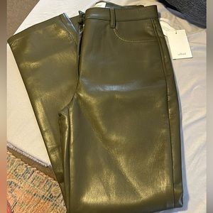 Aritzia x Wilfred Melina Pleather Pants US/4
